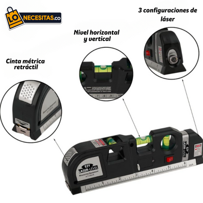 Nivelador Laser con Metro