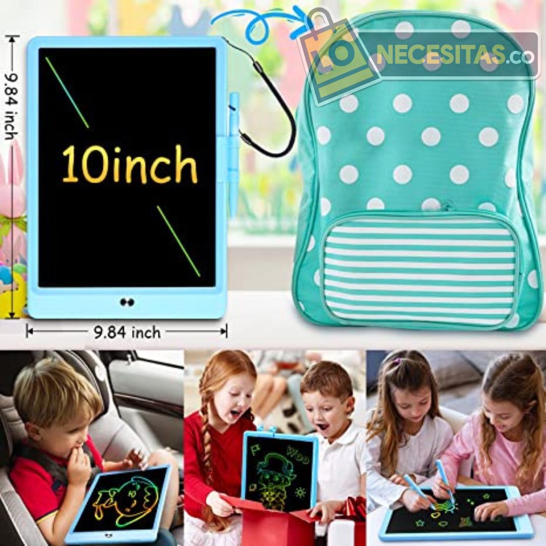 Draw Tablet® Tablero de dibujo LCD multicolor