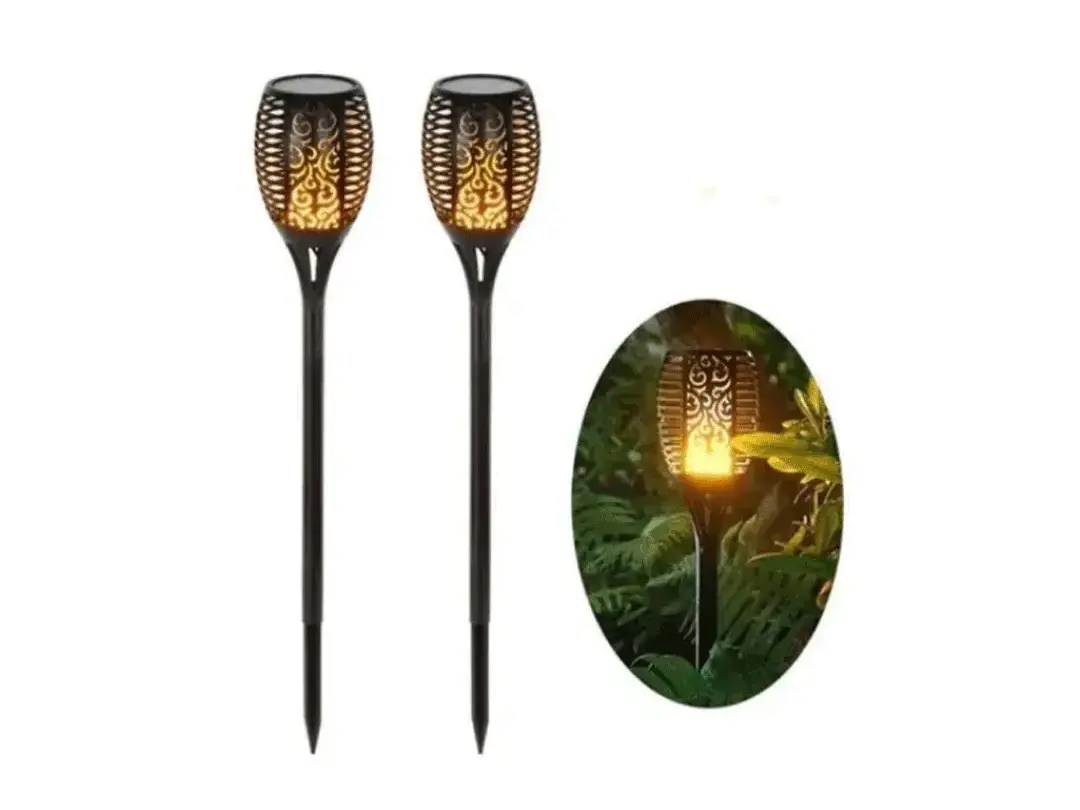 EcoBrilla® / ANTORCHAS LUCES DE JARDÍN SOLAR