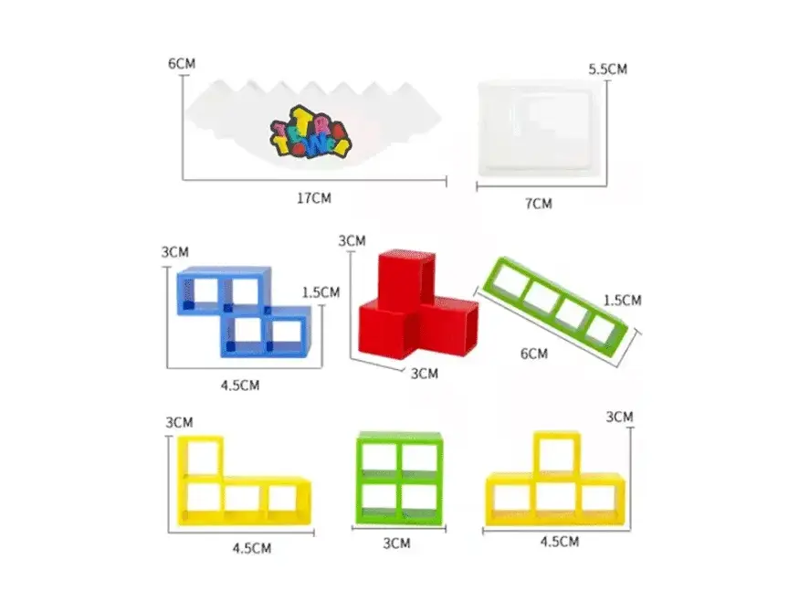 TORRE DE LEGOS DE EQUILIBRIO