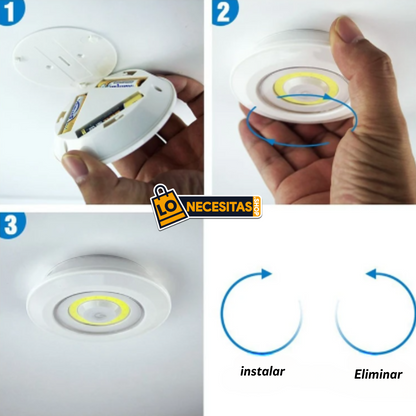 Luz LED con Control Remoto X3