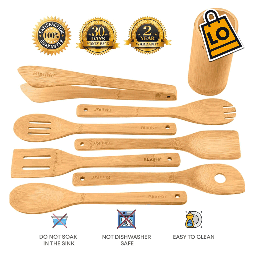 EcoChef® SET DE UTENSILIOS DE BAMBOO