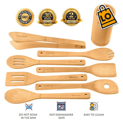 EcoChef® SET DE UTENSILIOS DE BAMBOO