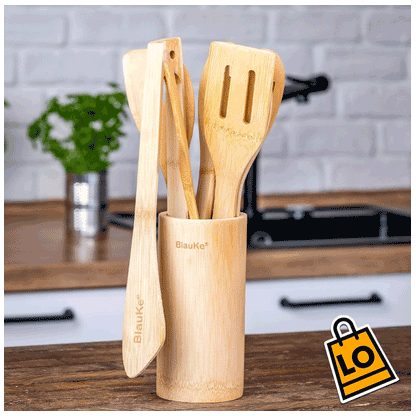 EcoChef® SET DE UTENSILIOS DE BAMBOO