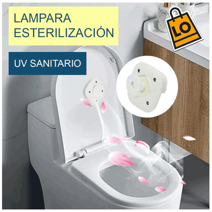 LÁMPARA ESTERILIZACIÓN UV SANITARIO