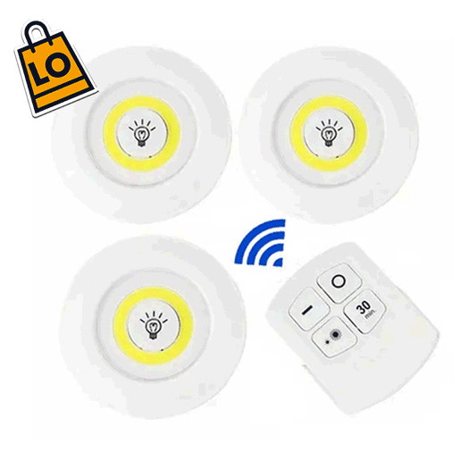 LuminaControl® SET DE 3 LUCES LED CON CONTROL