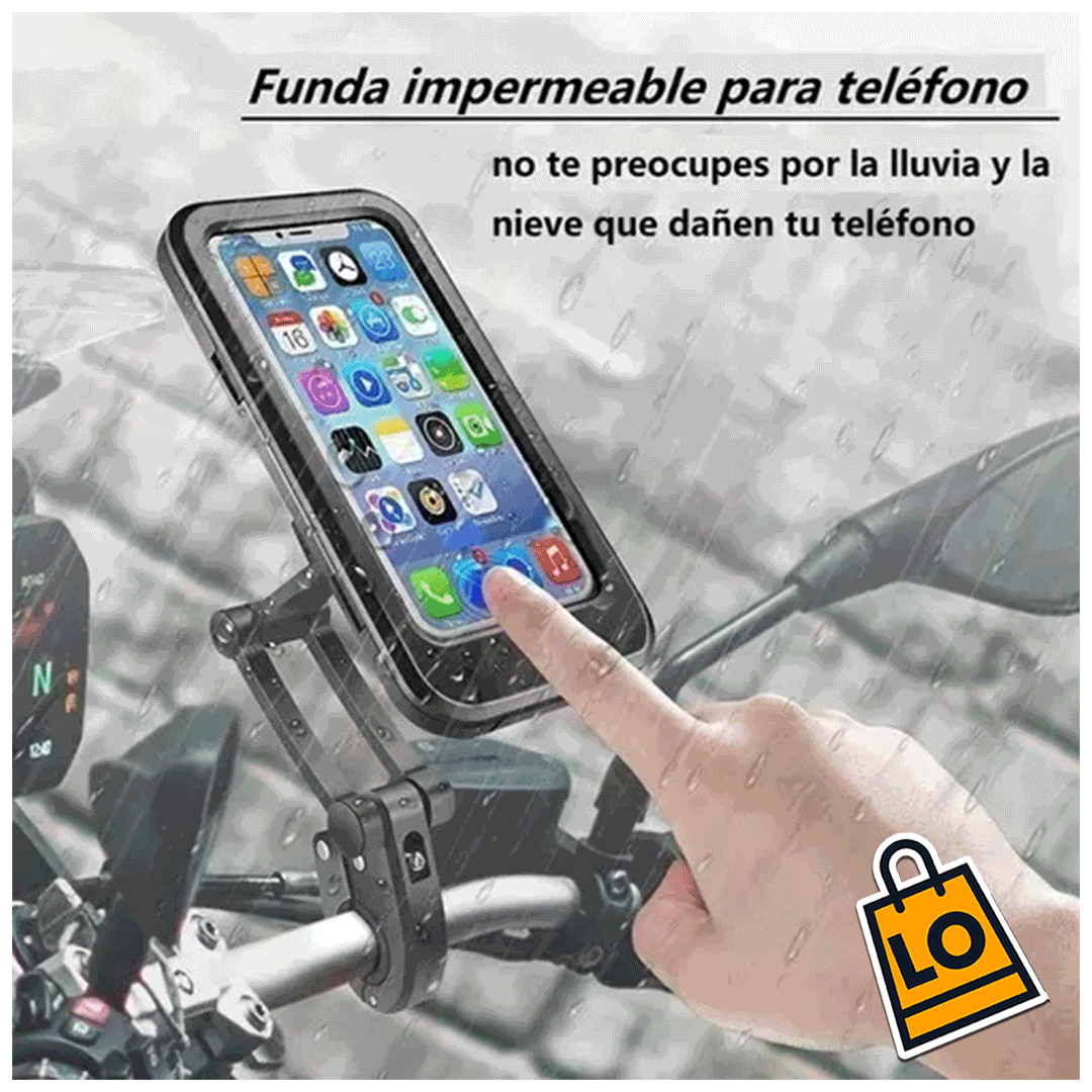 CelluBike® SOPORTE CELULAR PARA BICICLETA Y MOTO