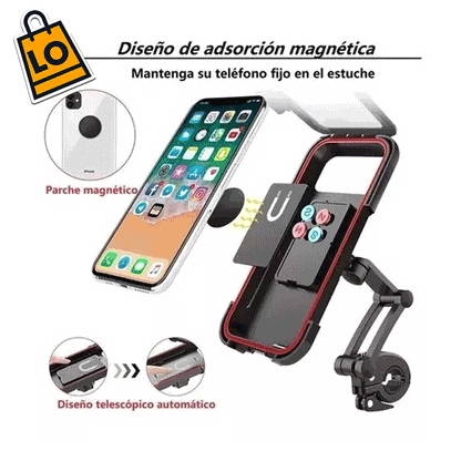 CelluBike® SOPORTE CELULAR PARA BICICLETA Y MOTO