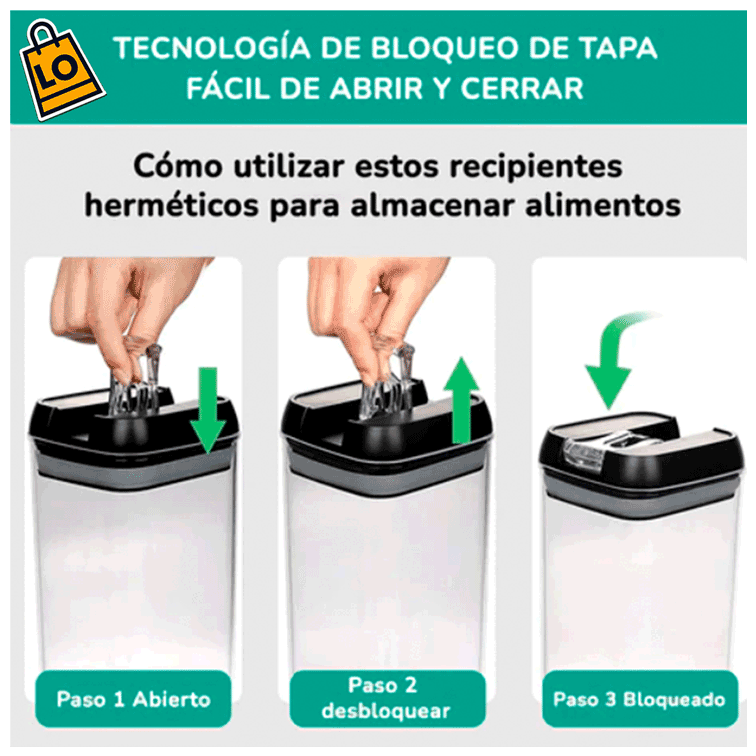 SmartTupper® recipientes herméticos de plástico