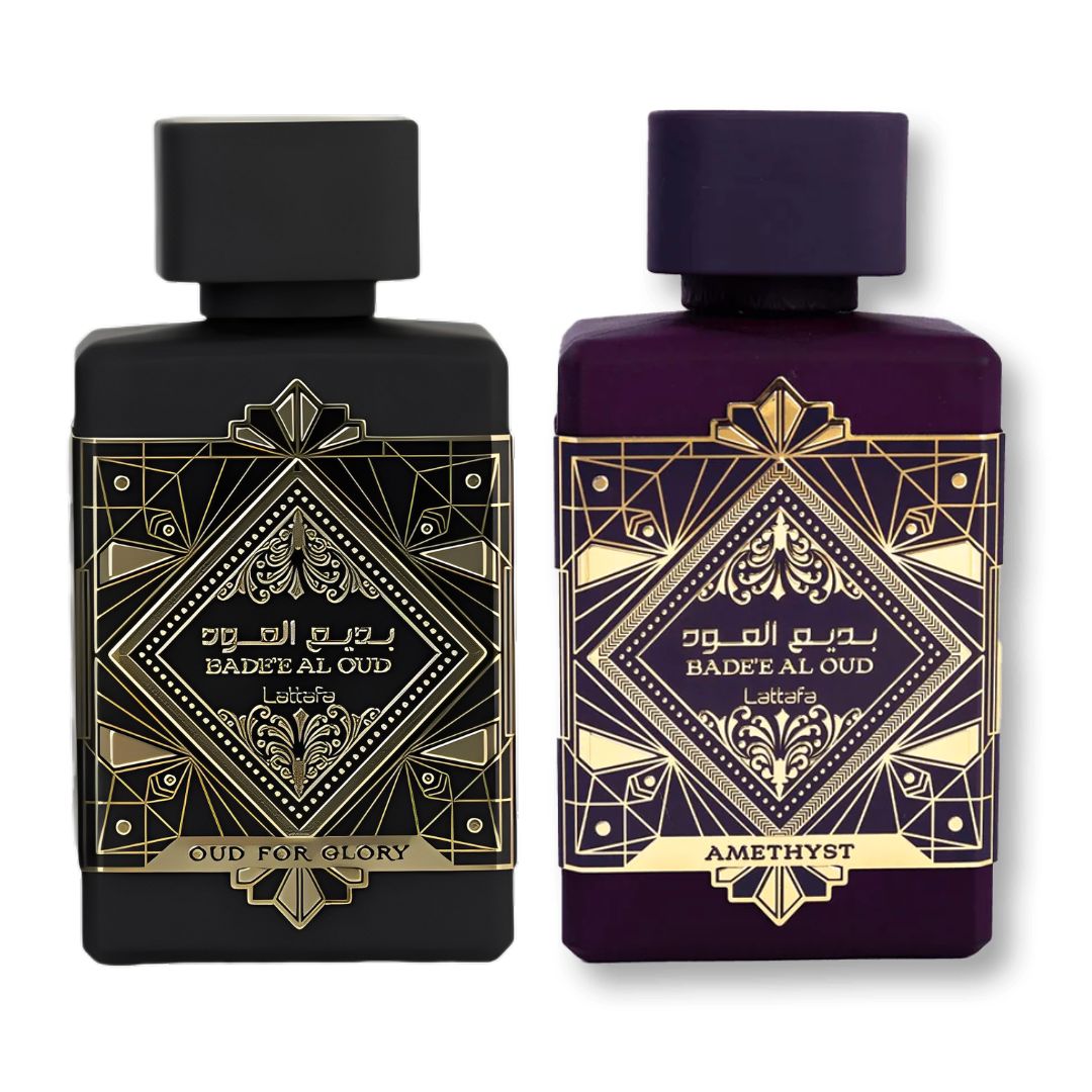 Promo Lattafa Unisex PAGA 2 LLEVA 1: Oud For Glory 100 ML + Amethyst 100 ML