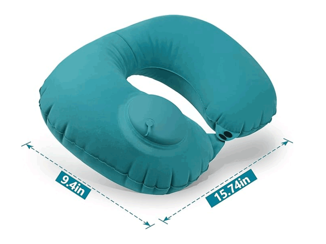 NubeViajera® / ALMOHADA DE VIAJE INFLABLE