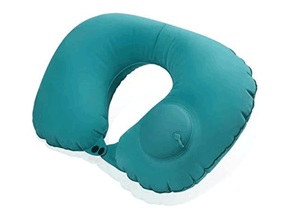 NubeViajera® / ALMOHADA DE VIAJE INFLABLE