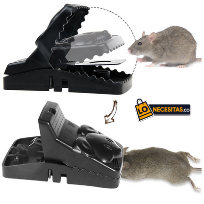 Mouseterminator® Trampa Mata Ratones Reutilizable |  X 2 Unidades